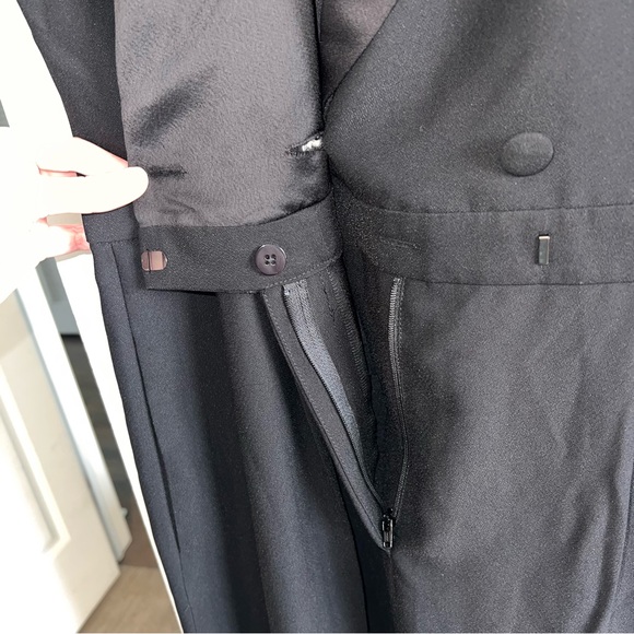 Banana Republic Black Double-Breasted Jumpsuit - Picture 7 of 11